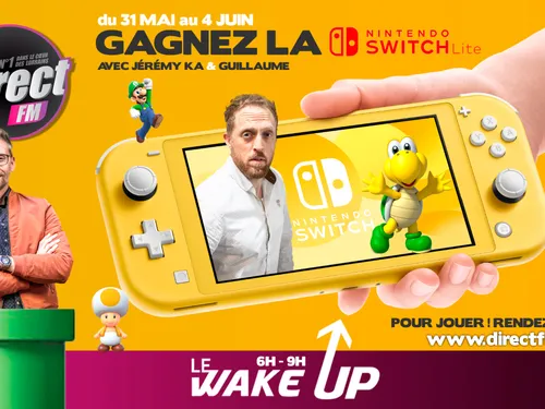 UNE NINTENDO SWITCH LITE À GAGNER CETTE SEMAINE DANS LE WAKE UP !